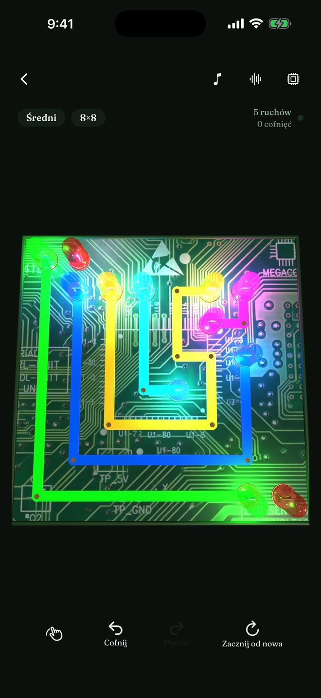 Quiet Circuits — Spokojna łamigłówka w łączenie par